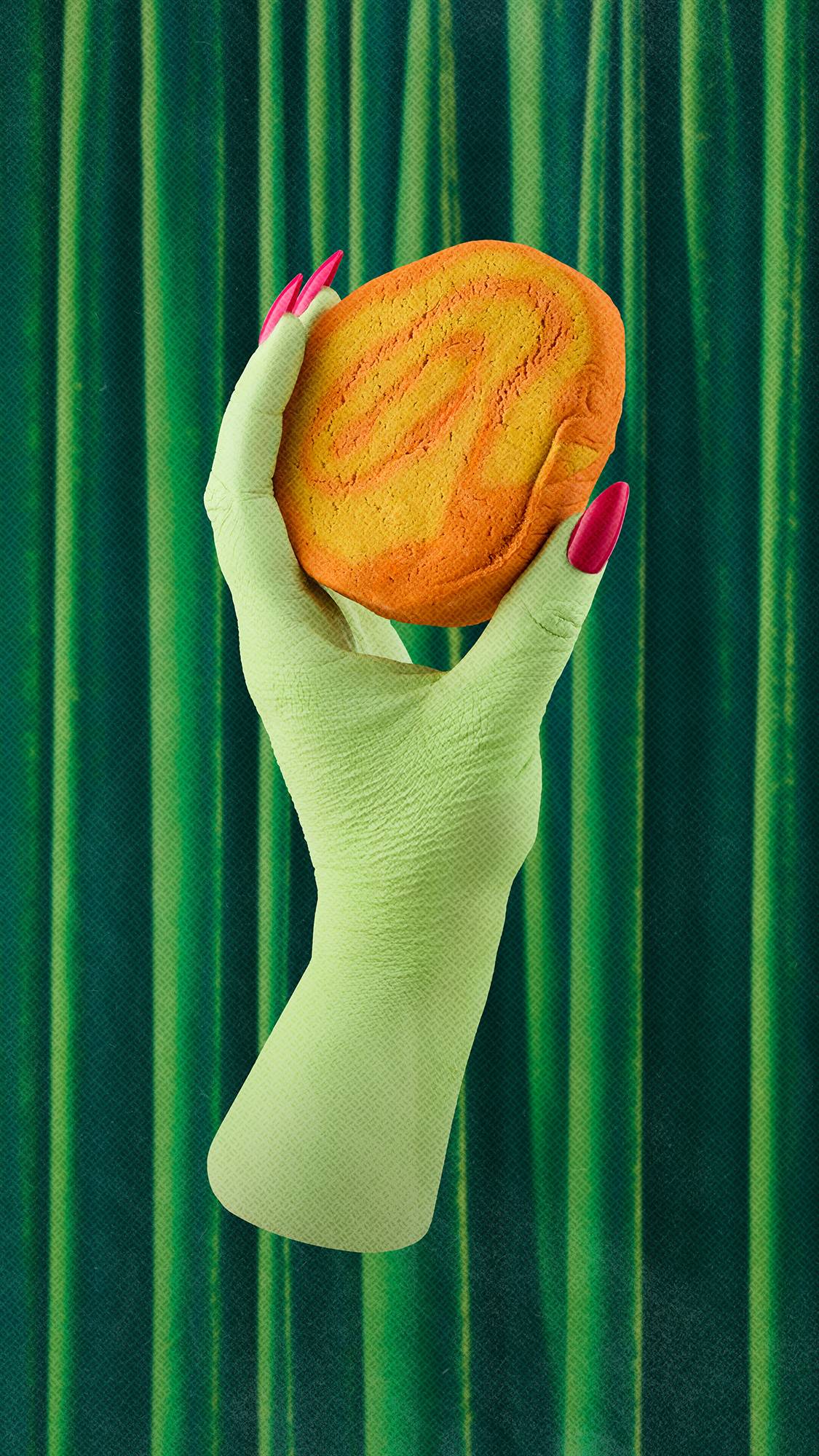 Alternative view of Swirly Pumpkin