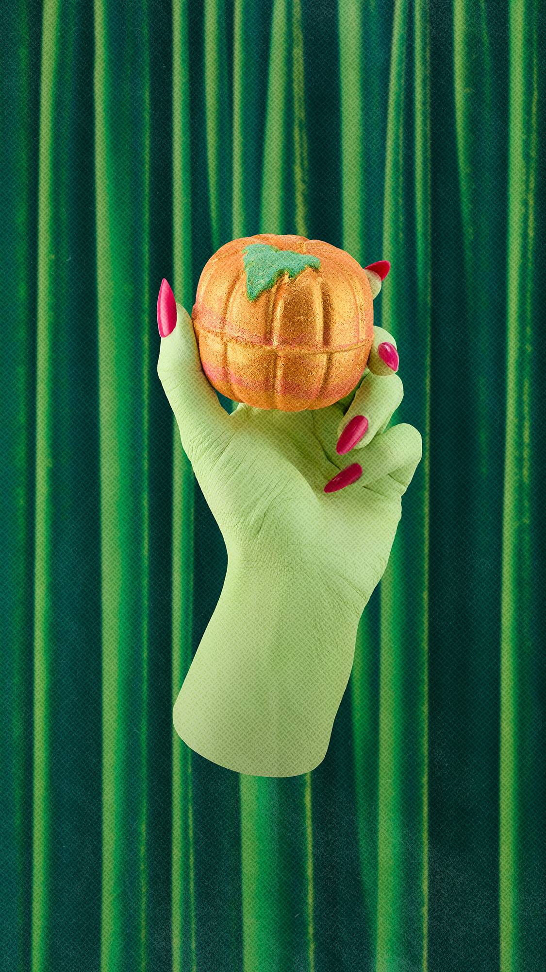 Alternative view of Sparkly Pumpkin
